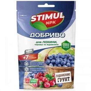 СТИМУЛ NPK 200г для Лохини,чорниці, журавлини 5068 фото