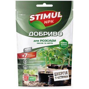 СТИМУЛ NPK 200г для Розсади 5073 фото
