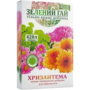 Зелений гай AQUA хризантема 300г 5063 фото