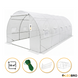Посилена садова теплиця парник LEOBRO Garden 18м2 White (LB-18M25W) 8840 фото 1